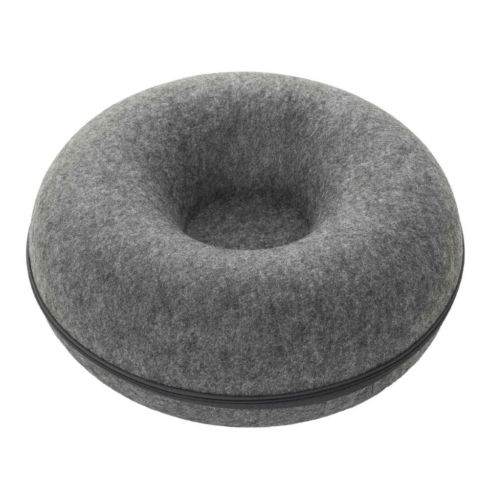 3-in-1 Felt Cat Tunnel Bed – Cozy Play Tunnel & Resting Space for Cats