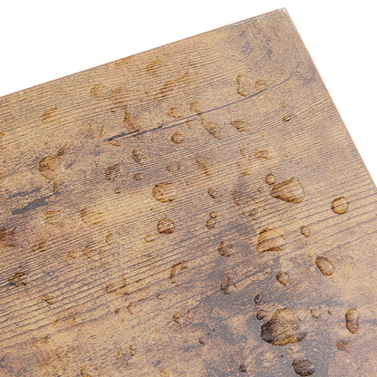 Farmhouse-Inspired Wooden Dog Crate with Double Doors – Decorative Kennel for Small to Medium Dogs