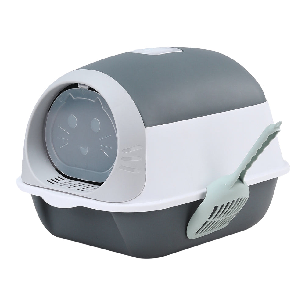 Detachable Cat Litter Box with UV Sterilizer Lamp – Odour Control & Easy Cleaning Design