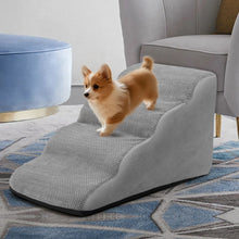 Non-Slip Pet Steps with Removable Cover – Comfortable & Sturdy Staircase for Small Dogs