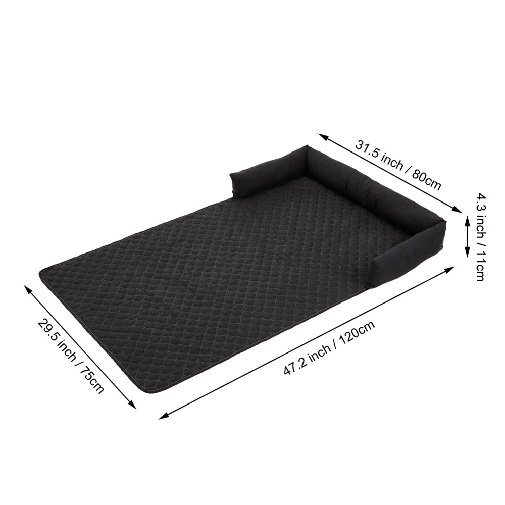 Waterproof Pet Sofa Protector Bed with Pillow –  Furniture Cover for Dogs & Cats