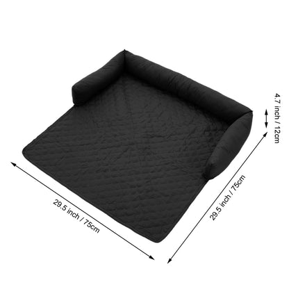 Waterproof Pet Sofa Protector Bed with Pillow –  Furniture Cover for Dogs & Cats
