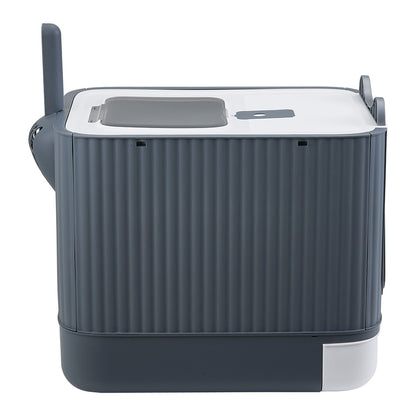 Large Foldable Cat Litter Box – Multi-Mode with UV Sterilization and Odour Control
