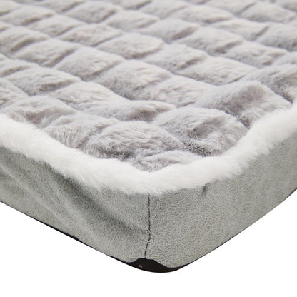 Washable Pet Bed – Soft Faux Fur Mattress Cushion for Puppy & Cat