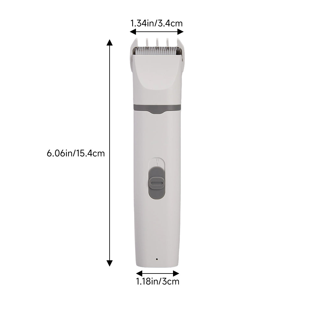 4-in-1 Rechargeable Pet Electric Grooming Clipper Kit – Quiet, USB Rechargeable, Safe & Skin-Friendly Grooming Tools for Pets