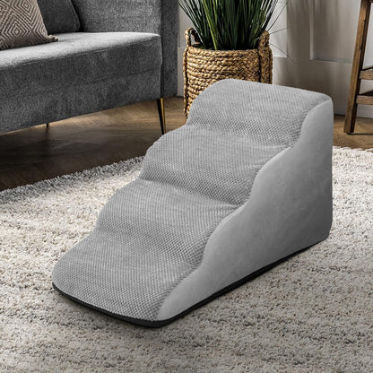 Non-Slip Pet Steps with Removable Cover – Comfortable & Sturdy Staircase for Small Dogs