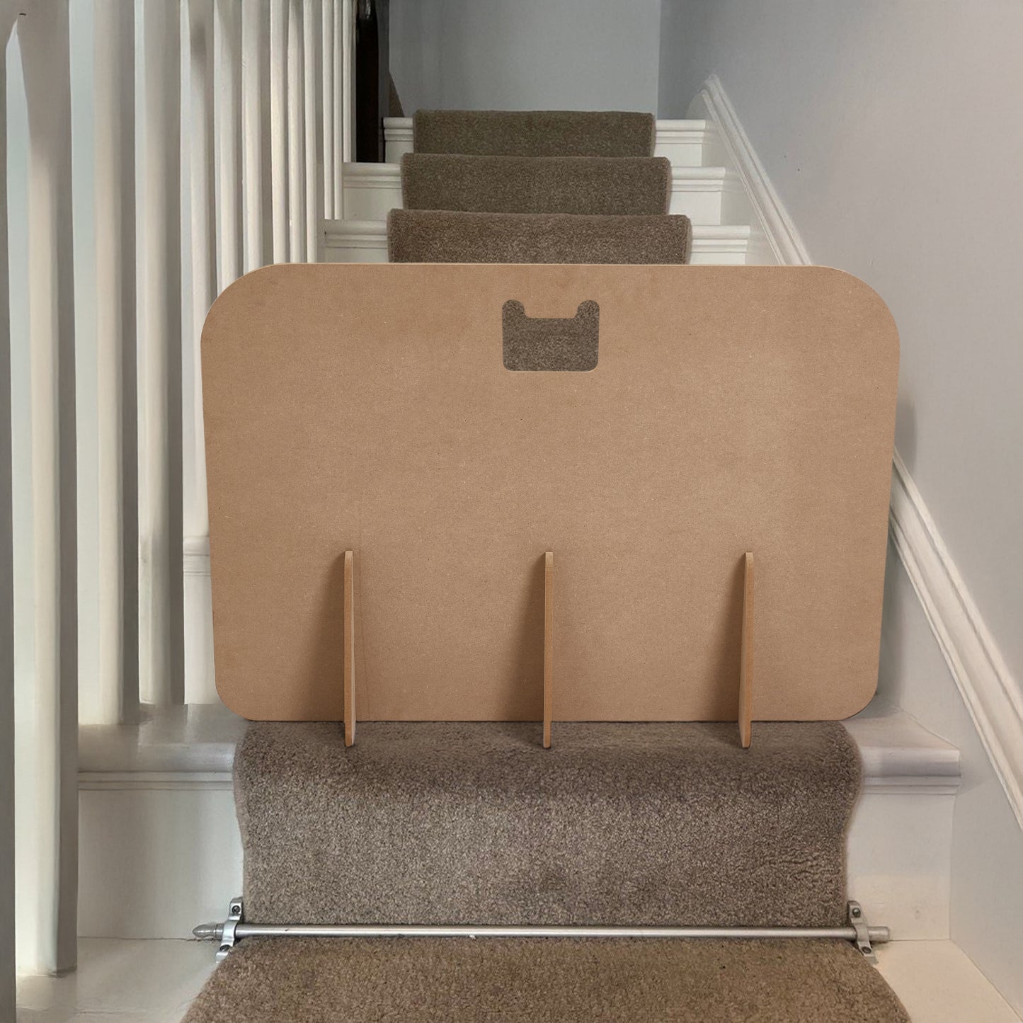 Eco-Friendly MDF Indoor Pet Barrier – Portable, Stable, and Safe