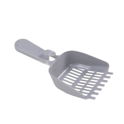 Detachable Cat Litter Box with Deodorising Compartment – Grey & White, Easy-to-Clean Design