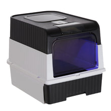 Large Enclosed Cat Litter Box – Foldable Design with UVC Sterilization and Odour Control