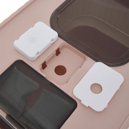 Fully Enclosed Cat Litter Box with UV Sterilization and Odour Control