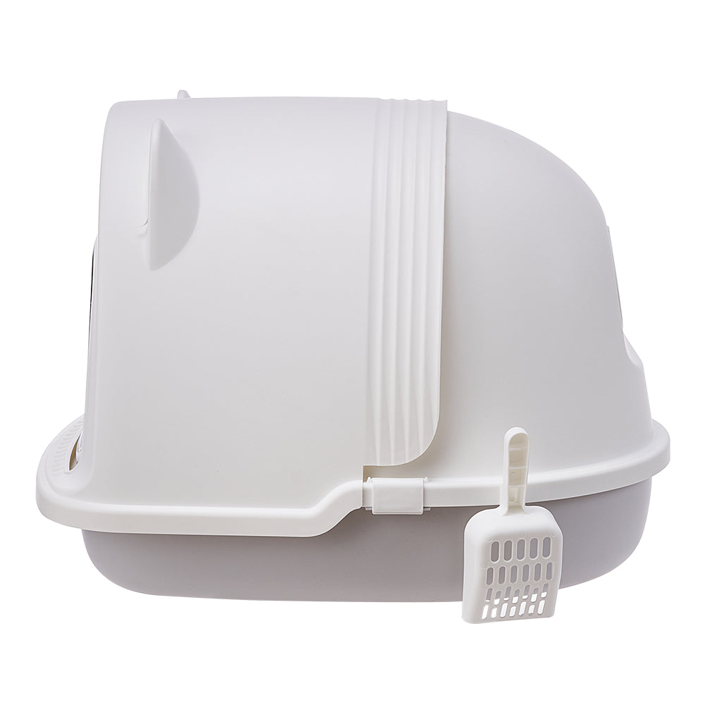 Detachable Cat Litter Box with Cat Ear Design – Privacy, Odor Control, and Easy-Clean Solution