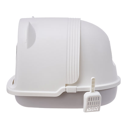 Detachable Cat Litter Box with Cat Ear Design – Privacy, Odor Control, and Easy-Clean Solution