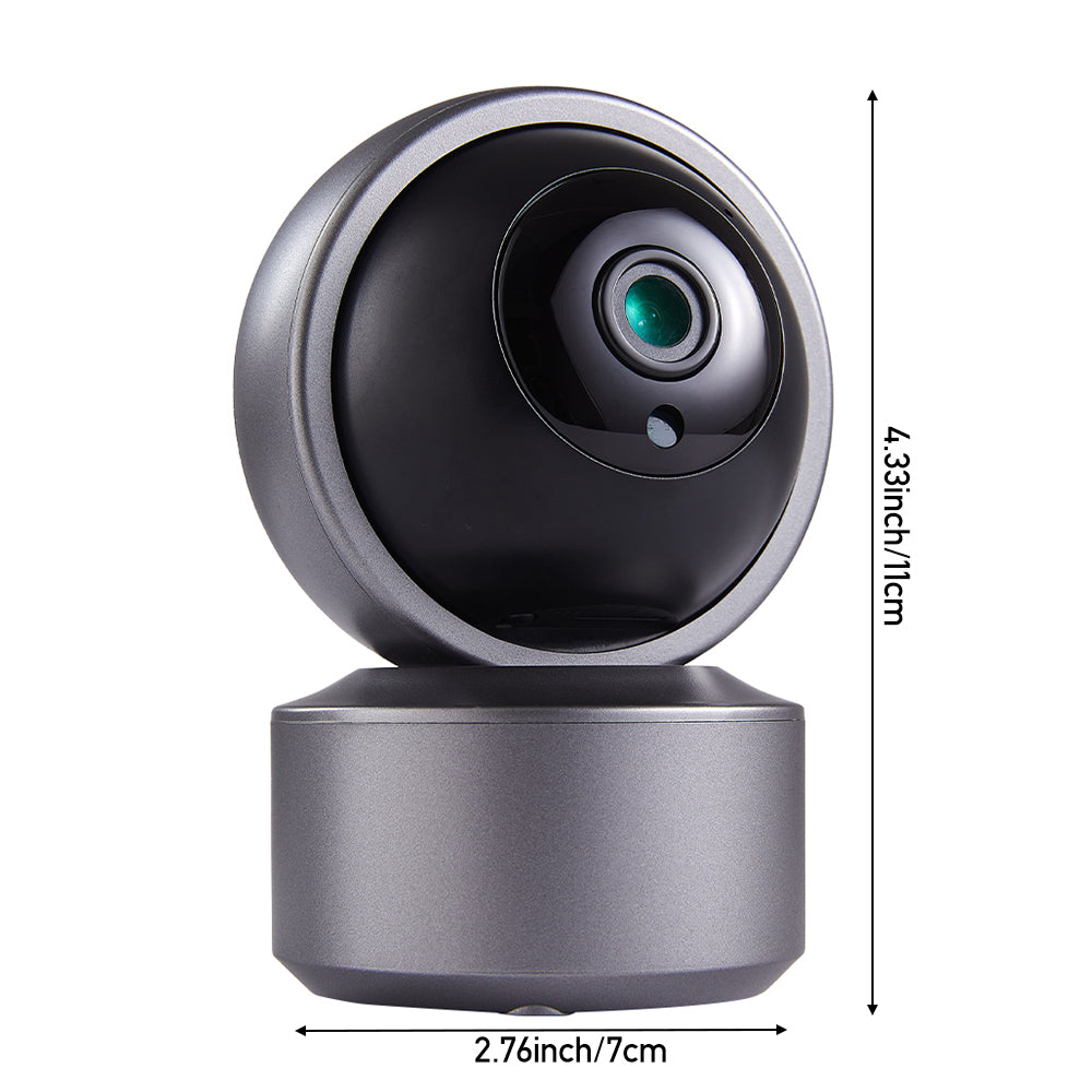 Smart Security Camera with 360° View & Motion Detection – 2K HD, Two-Way Audio, Compatible with Tuya APP