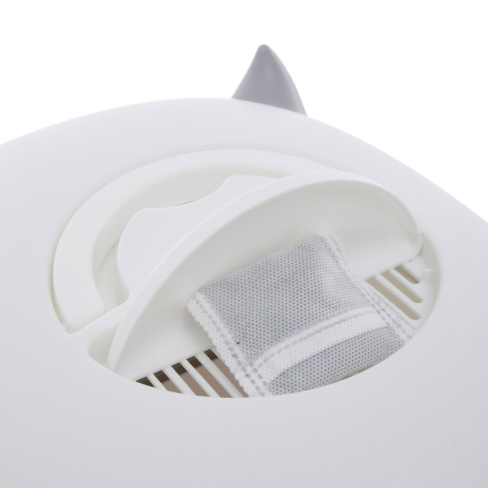 Little Devil Design Enclosed Cat Litter Box – Privacy, Easy Access, and Mess-Free