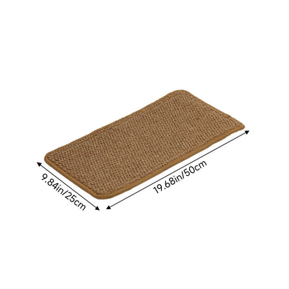Non-Slip Pseudo-Sisal Cat Scratching Mat – Versatile Floor Protector and Play Pad for Pets