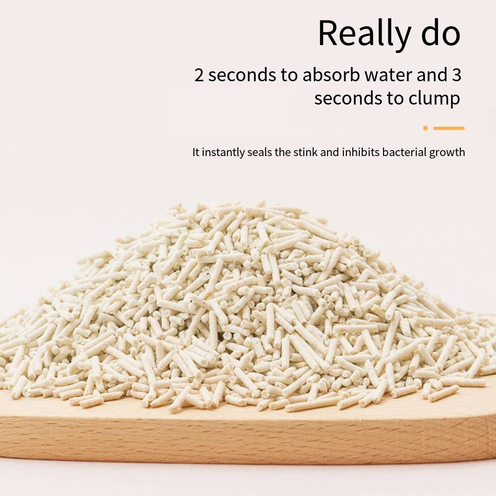 6L Biodegradable Tofu Cat Litter – Odour Control & Easy Cleanup, Soft Clumping, Eco-Friendly