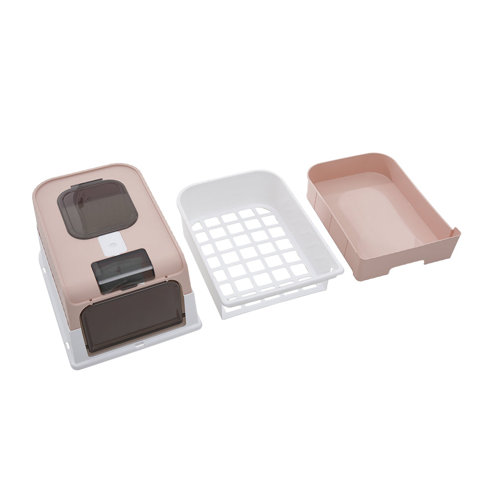 Fully Enclosed Cat Litter Box with UV Sterilization and Odour Control