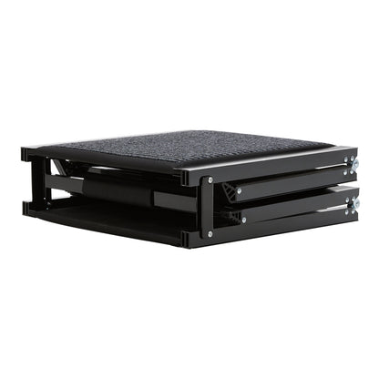 Outdoor Foldable Metal Dog Ramp – Non-Slip Pet Ladder for Cars, Trucks, and SUVs