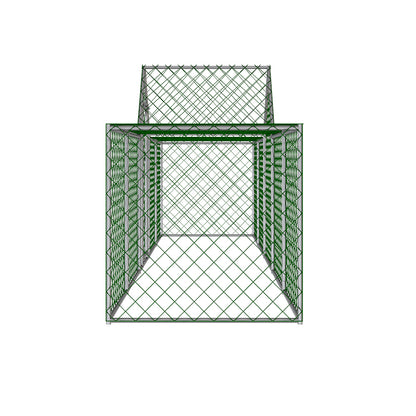 Metal Chicken Coop Run with PE Tarpaulin – Secure, Spacious Outdoor Enclosure for Poultry and Rabbits