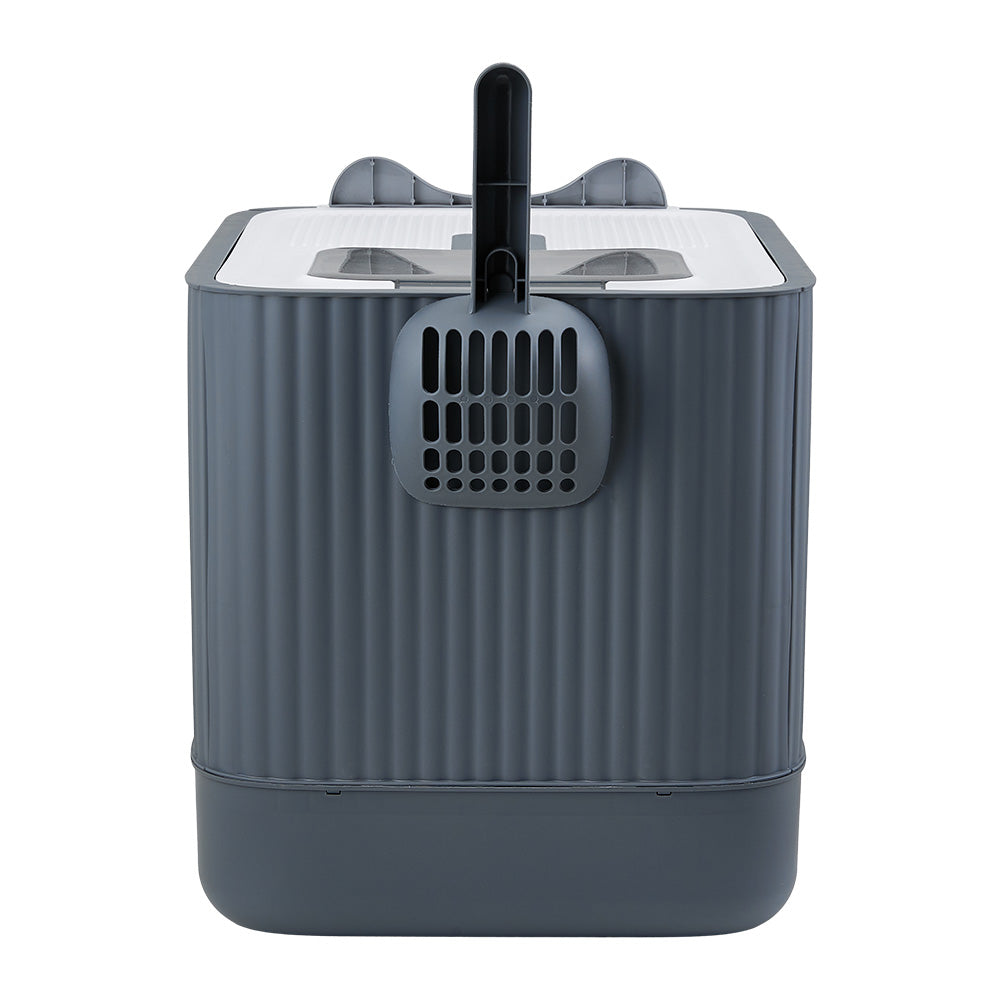 Large Foldable Cat Litter Box – Multi-Mode with UV Sterilization and Odour Control