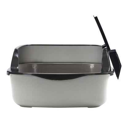 Large Anti-Splashing Detachable Cat Litter Box - Spacious & Easy to Clean