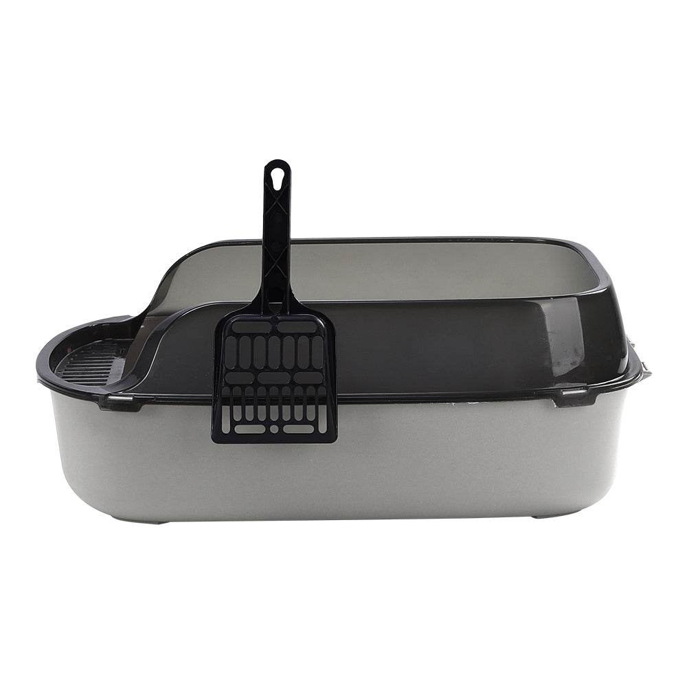 Large Anti-Splashing Detachable Cat Litter Box - Spacious & Easy to Clean
