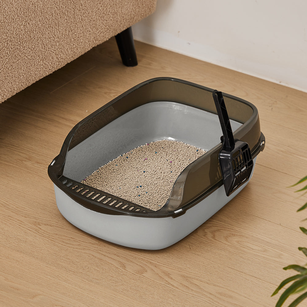 Large Anti-Splashing Detachable Cat Litter Box - Spacious & Easy to Clean