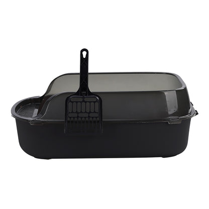 Large Anti-Splashing Detachable Cat Litter Box - Spacious & Easy to Clean