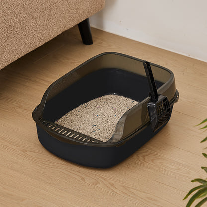 Large Anti-Splashing Detachable Cat Litter Box - Spacious & Easy to Clean
