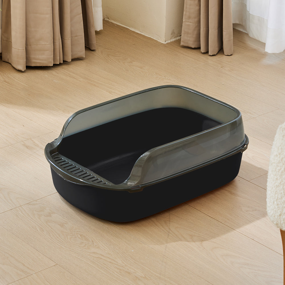 Large Anti-Splashing Detachable Cat Litter Box - Spacious & Easy to Clean