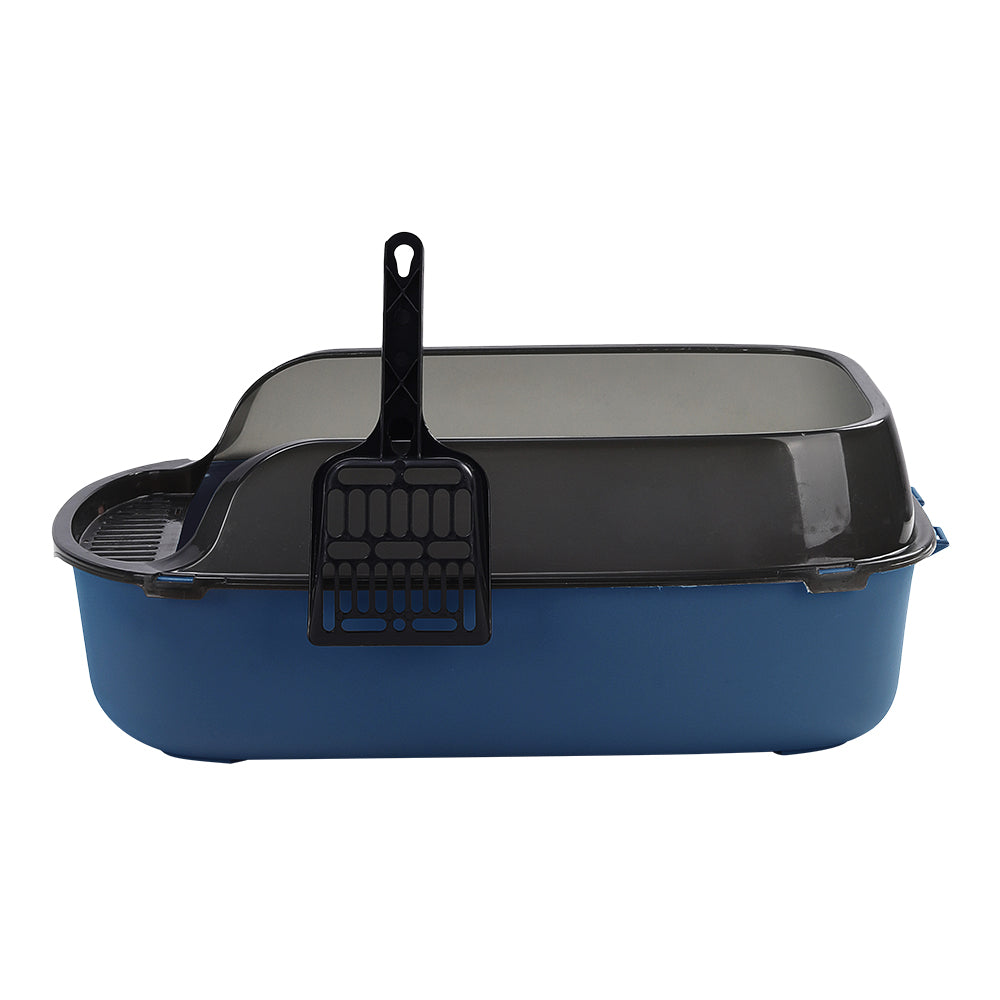 Large Anti-Splashing Detachable Cat Litter Box - Spacious & Easy to Clean