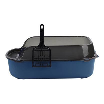 Large Anti-Splashing Detachable Cat Litter Box - Spacious & Easy to Clean