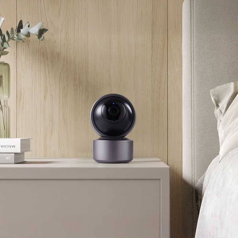 Smart Security Camera with 360° View & Motion Detection – 2K HD, Two-Way Audio, Compatible with Tuya APP