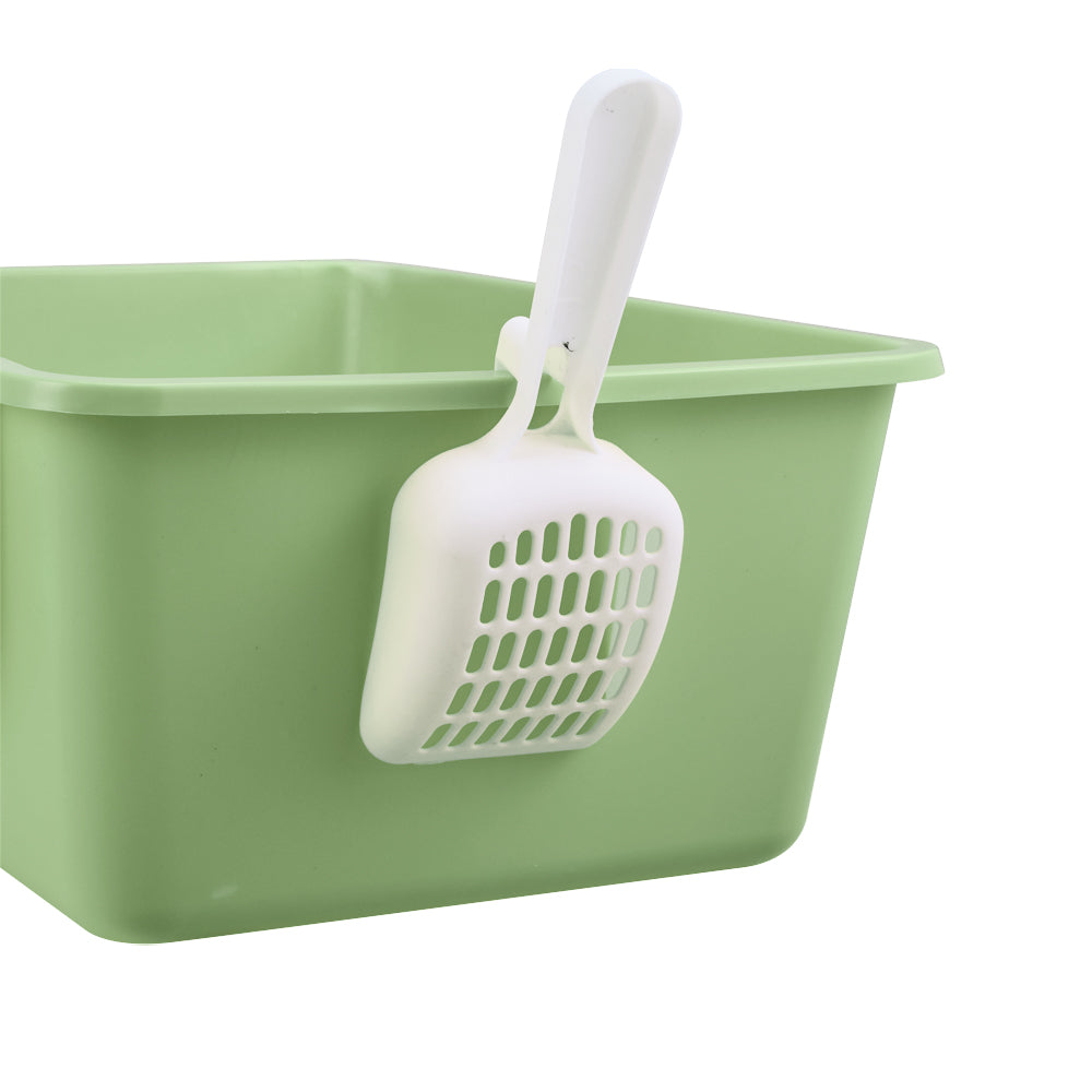 Large Anti-Splash Cat Litter Box with Mat and Scoop – Easy Access & Mess-Free Design