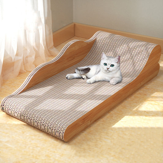 Cat Scratching Lounge Bed – Multifunctional Cat Scratcher and Resting Spot