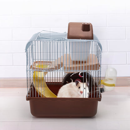 Portable Hamster Cage – Comfortable, Safe & Fun Living Space for Small Pets