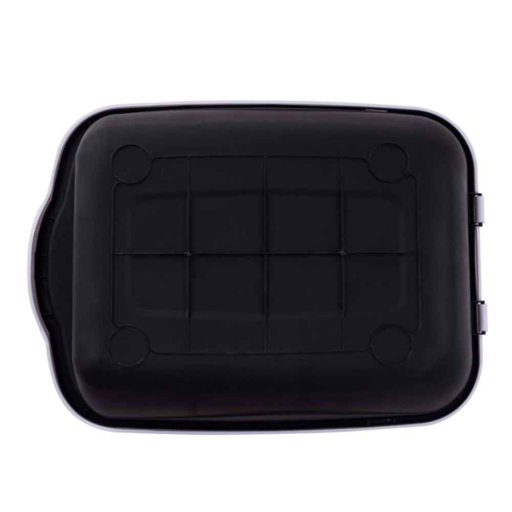 Large Enclosed Cat Litter Box with UV Disinfection Light – Odor Control and Easy-Clean Design