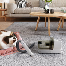 300W Multifunctional Pet Grooming Vacuum Cleaner with Clippers and Attachments