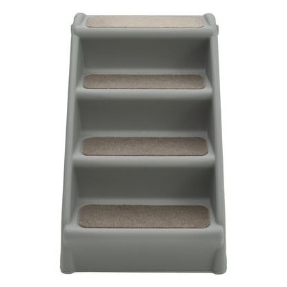 4-Step Plastic Foldable Pet Stair – Durable & Non-Slip Indoor Climbing Ladder for Pets
