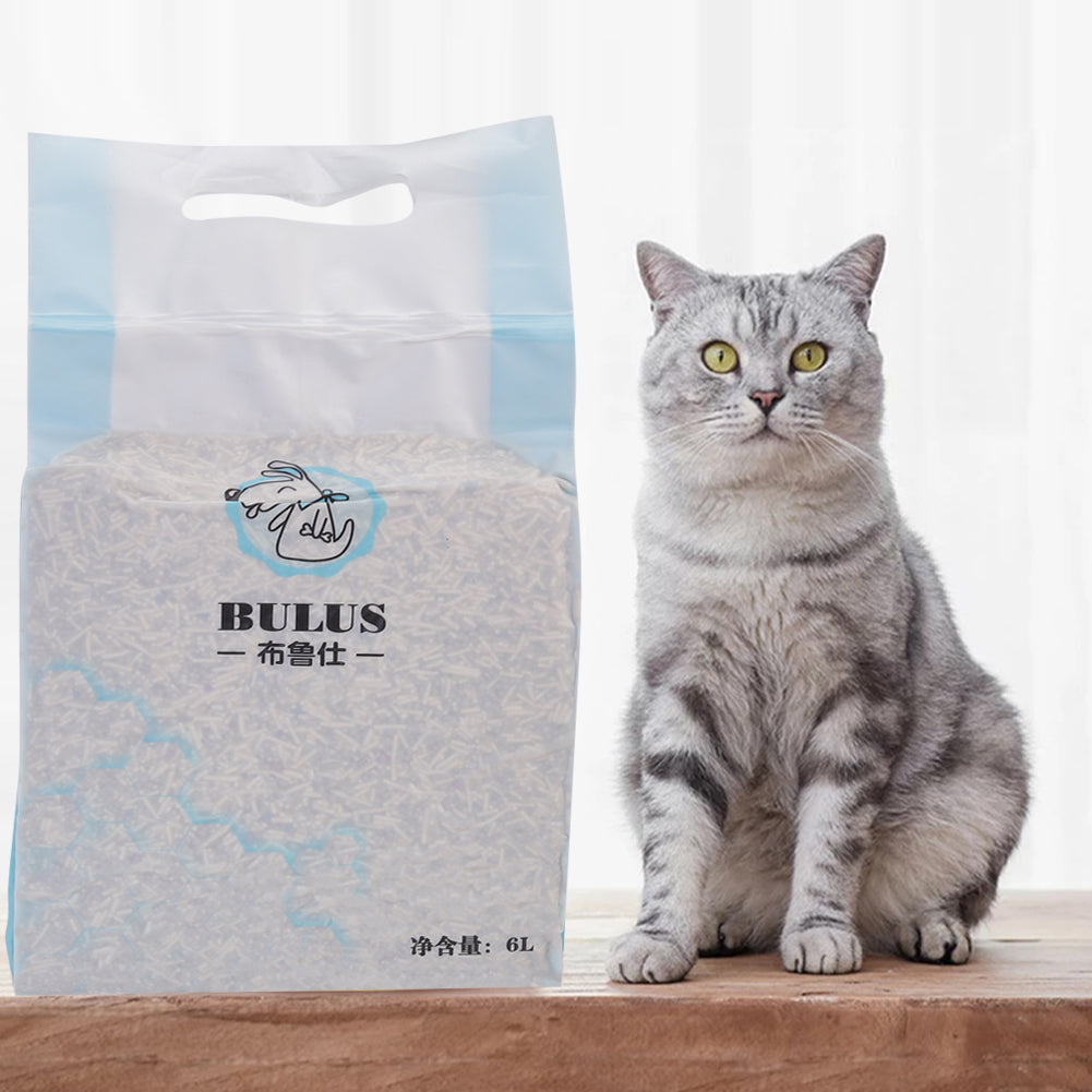6L Biodegradable Tofu Cat Litter – Odour Control & Easy Cleanup, Soft Clumping, Eco-Friendly