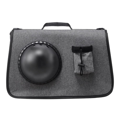 Portable Oxford Pet Carrier Shoulder Bag for Travel and Outdoor Use
