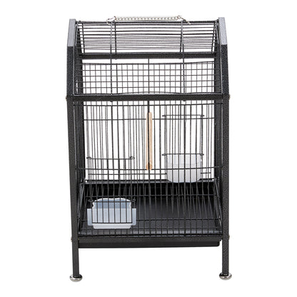 Portable Metal Bird Cage with Anti-Spill Feeders – Safe and Comfortable Home for Birds