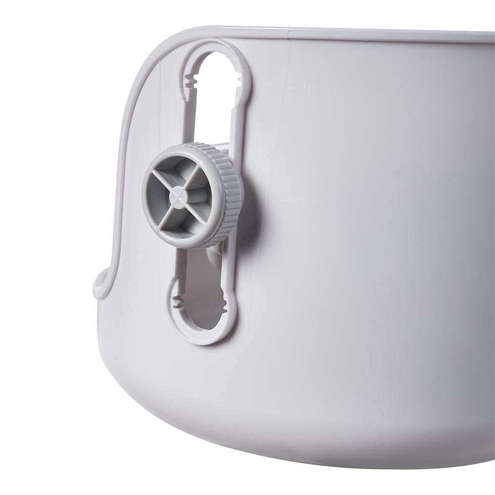 Adjustable Ceramic Double Bowl Pet Feeder – Elevated Stand with 3 Height Levels & 15° Tilt for Cats and Dogs