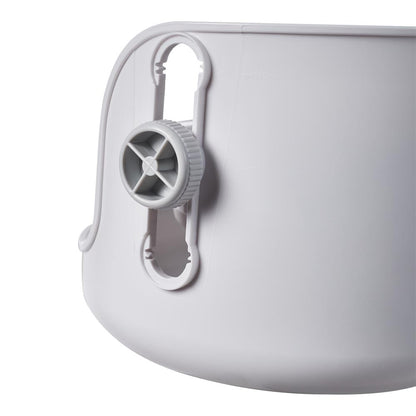 Adjustable Ceramic Double Bowl Pet Feeder – Elevated Stand with 3 Height Levels & 15° Tilt for Cats and Dogs