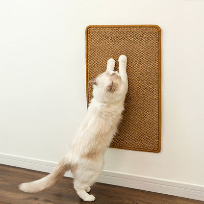 Non-Slip Pseudo-Sisal Cat Scratching Mat – Versatile Floor Protector and Play Pad for Pets