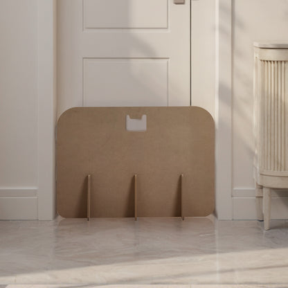 Eco-Friendly MDF Indoor Pet Barrier – Portable, Stable, and Safe