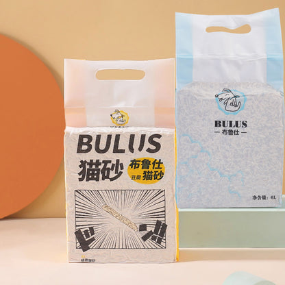 6L Biodegradable Tofu Cat Litter – Odour Control & Easy Cleanup, Soft Clumping, Eco-Friendly