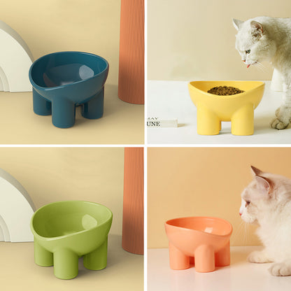 Anti-Tipping Pet Feeder Bowl – Stable, Easy-Clean, Ergonomic Design for Cats & Dogs