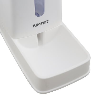 2-Piece Automatic Pet Feeder and Water Dispenser Set – Gravity-Fed for Dogs & Cats, No Power Needed