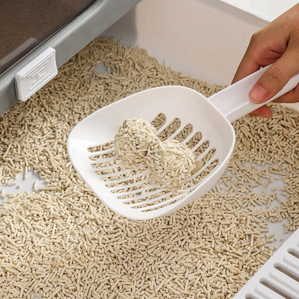 Fully Enclosed Cat Litter Box – Double Door, Easy Clean Design in Grey